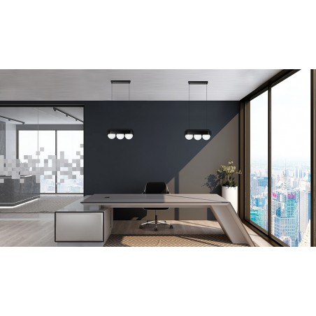 MSE010100273 MOOSEE lampa wisząca DROPS 3 czarna