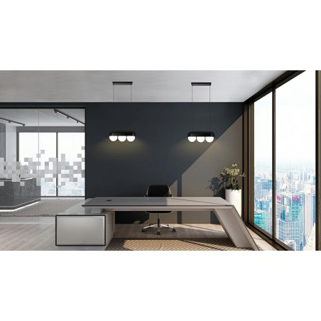 MSE010100273 MOOSEE lampa wisząca DROPS 3 czarna