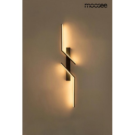 MSE1501100411 MOOSEE lampa ścienna MAISON 60 czarna