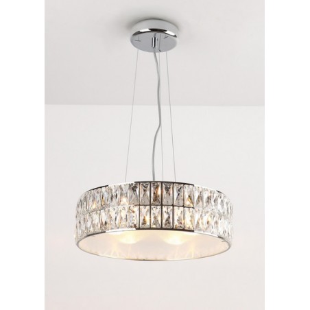 MAXLIGHT P0236 LAMPA WISZĄCA DIAMANTE MAŁA 38 cm