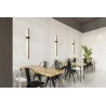 MSE1501100182 MOOSEE lampa ścienna OMBRE 100 czarna