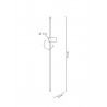 MSE1501100182 MOOSEE lampa ścienna OMBRE 100 czarna