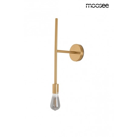 MSE010100394 MOOSEE lampa ścienna RIVA złota