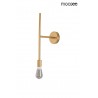 MSE010100394 MOOSEE lampa ścienna RIVA złota
