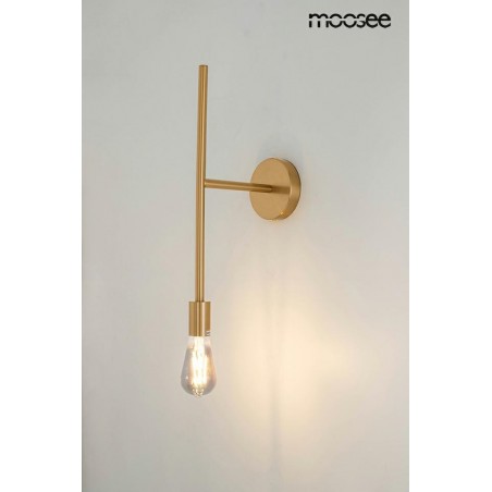 MSE010100394 MOOSEE lampa ścienna RIVA złota