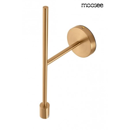 MSE010100394 MOOSEE lampa ścienna RIVA złota
