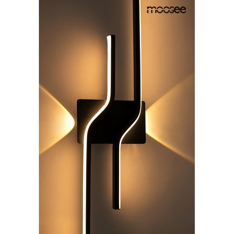 MSE1501100413 MOOSEE lampa ścienna ROCHE 100 czarna