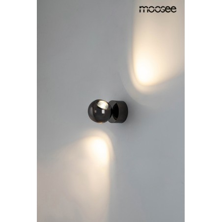 MSE1501100309 MOOSEE lampa ścienna EOS czarny chrom