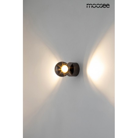MSE1501100309 MOOSEE lampa ścienna EOS czarny chrom