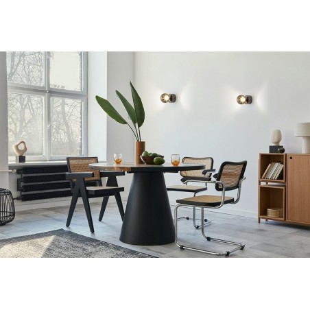 MSE1501100309 MOOSEE lampa ścienna EOS czarny chrom