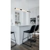 MAXLIGHT P0425D LAMPA WISZĄCA TRIO 1 ZŁOTA ŚCIEMNIALNA