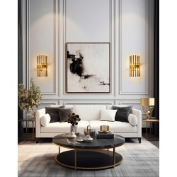 MSE1501100336 MOOSEE lampa ścienna GARDA złota