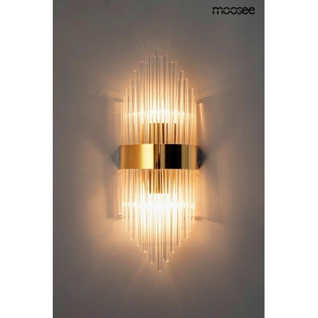 MSE010100357  MOOSEE lampa ścienna FLORENS S złota