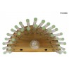 MSE010100357  MOOSEE lampa ścienna FLORENS S złota