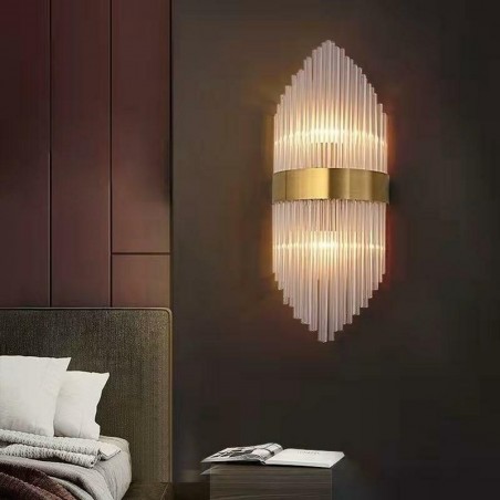 MSE010100357  MOOSEE lampa ścienna FLORENS S złota