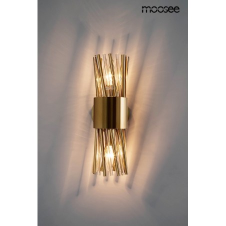 MSE010100338 MOOSEE lampa ścienna LORENZO złota