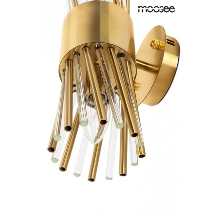 MSE010100338 MOOSEE lampa ścienna LORENZO złota