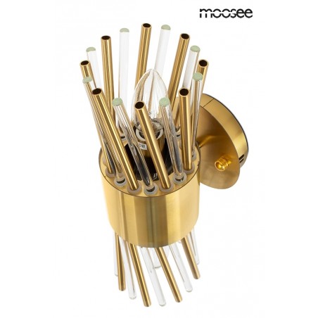 MSE010100338 MOOSEE lampa ścienna LORENZO złota