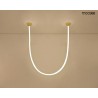 MSE1501100442 MOOSEE lampa wisząca LASSO 400 Smart      złota