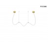 MSE1501100442 MOOSEE lampa wisząca LASSO 400 Smart      złota