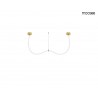 MSE1501100440 MOOSEE lampa wisząca LASSO 200 Smart      złota