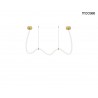 MSE1501100441 MOOSEE lampa wisząca LASSO 300 Smart      złota