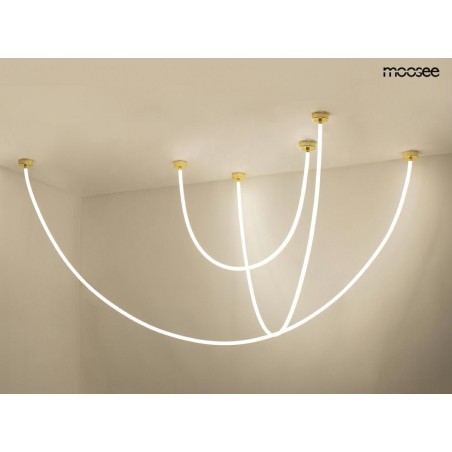 MSE1501100441 MOOSEE lampa wisząca LASSO 300 Smart      złota