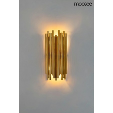 MSE010400200 MOOSEE lampa ścienna TUBO złota