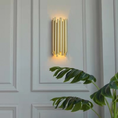 MSE010400200 MOOSEE lampa ścienna TUBO złota