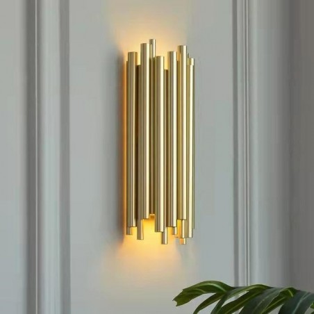 MSE010400200 MOOSEE lampa ścienna TUBO złota