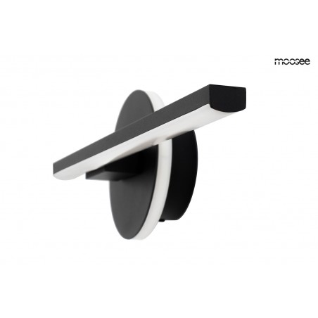 MSE010100334 MOOSEE lampa ścienna HORIZON czarna