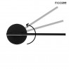 MSE010100334 MOOSEE lampa ścienna HORIZON czarna