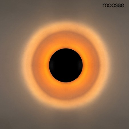 MSE010400202 MOOSEE lampa ścienna ECLISE  złota / czarna