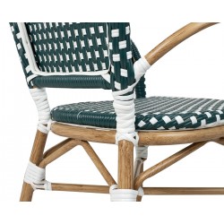 KH1501100286 Krzesło CAFE MIRAMAR turkus / morski      rattan