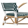 KH1501100286 Krzesło CAFE MIRAMAR turkus / morski      rattan