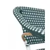 KH1501100286 Krzesło CAFE MIRAMAR turkus / morski rattan