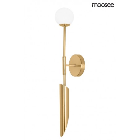 MSE010400205 MOOSEE lampa ścienna LUCCA złota