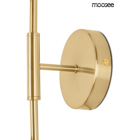MSE010400205 MOOSEE lampa ścienna LUCCA złota