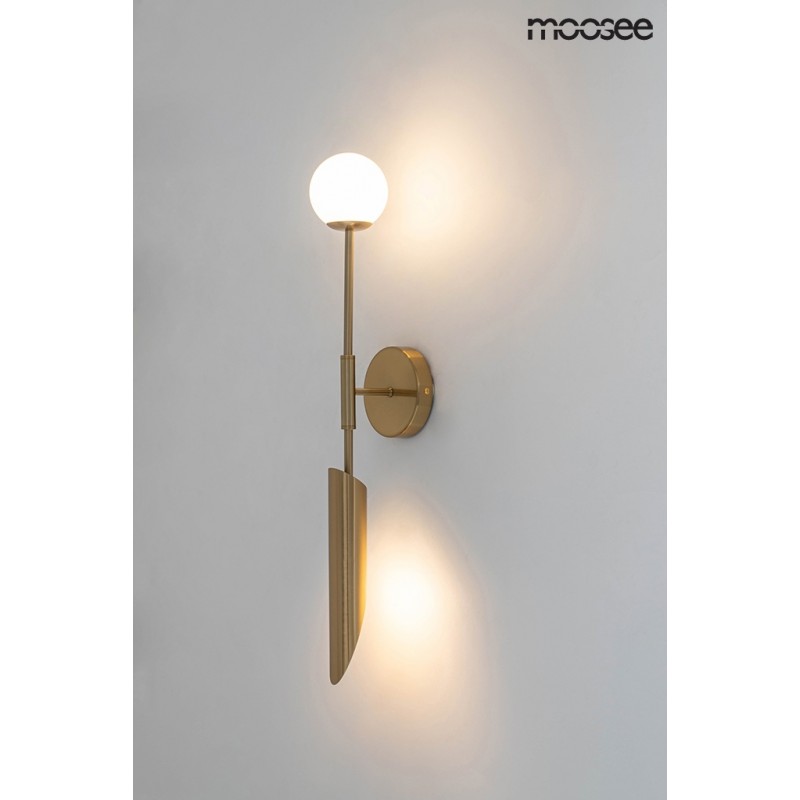 MSE010400205 MOOSEE lampa ścienna LUCCA złota