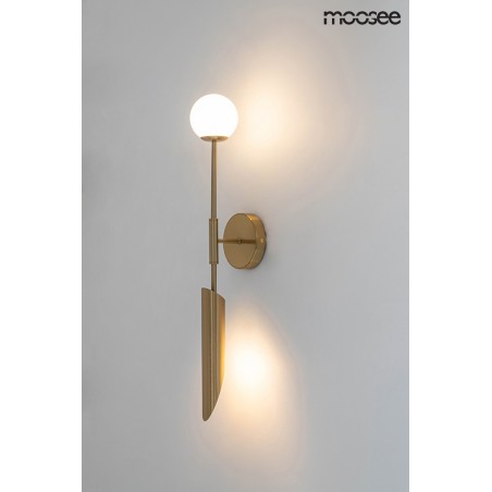 MSE010400205 MOOSEE lampa ścienna LUCCA złota