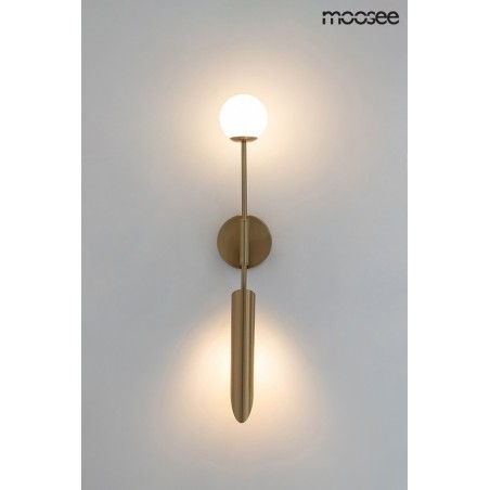 MSE010400205 MOOSEE lampa ścienna LUCCA złota