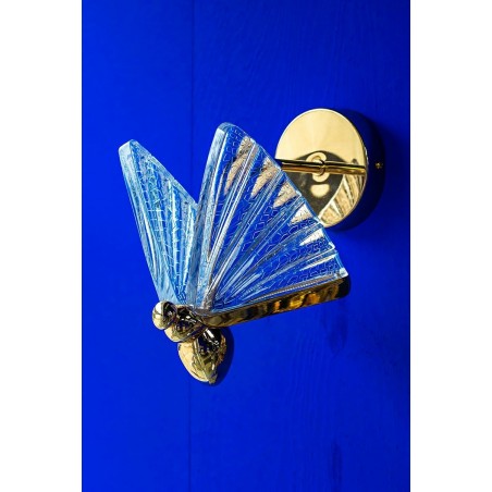 MSE010100324 MOOSEE lampa ścienna BUTTERFLY M złota