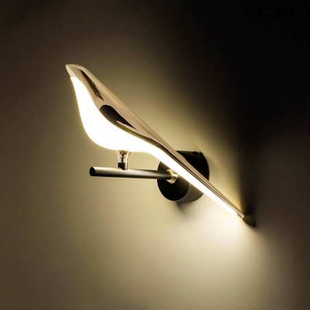MSE010100292 MOOSEE lampa ścienna BIRD złota