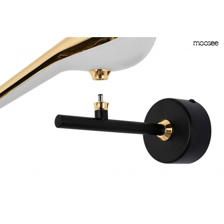 MSE010100292 MOOSEE lampa ścienna BIRD złota