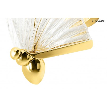 MSE010100323 MOOSEE lampa ścienna BUTTERFLY S złota