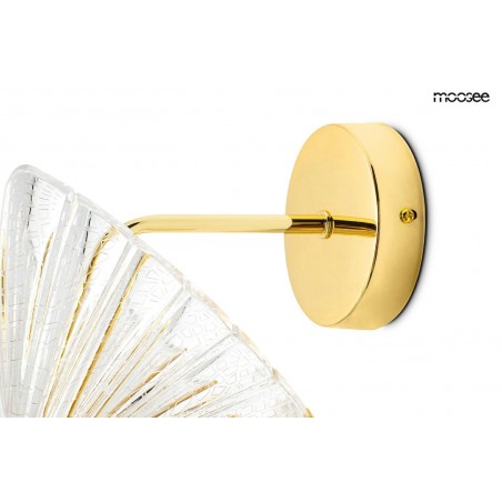 MSE010100323 MOOSEE lampa ścienna BUTTERFLY S złota