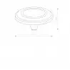REFLECTOR LENS LED, GU10, ES111, 9W Czarny 9W