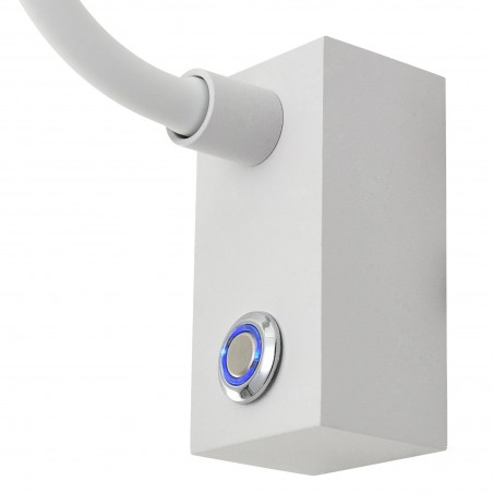 Kinkiet Adjusta 1xLED biały WL0117-WH YASKR