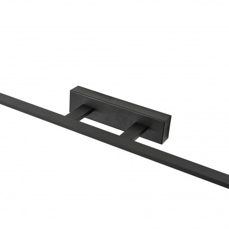 Kinkiet Elgidia 1xLED IP 44 czarny WL0122-L-BK YASKR