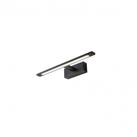 Kinkiet Elgidia 1xLED IP 44 czarny WL0122-S-BK YASKR